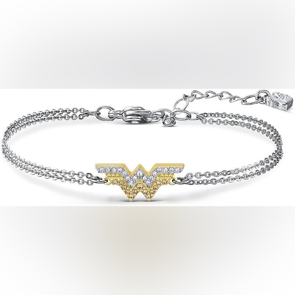 Swarovski:Crystal Fit Wonder-woman Bracelet,Gold Tone,mixed metal finish 5502311 - Picture 2 of 7